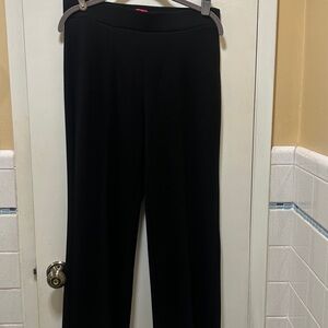 Black Wide-Leg Pants